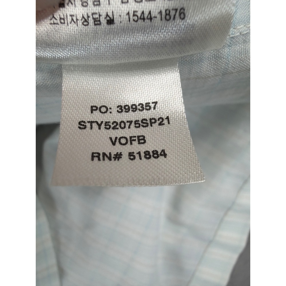 Patagonia Mens Short Sleeve Button Down Plaid Fishing Shirt Blue Medium - Picture 8 of 9